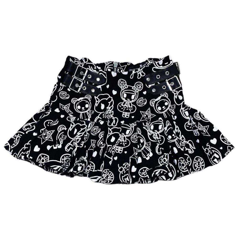 Emo Scene Rare Tokidoki Mini Skirt Sz XS